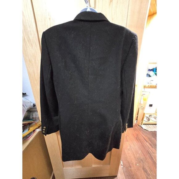 Vintage Talbot Black Wool Blazer With Gold Button & Pockets - Picture 4 of 7